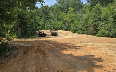 Preparing Land for a New Home in Tellico Plains, TN